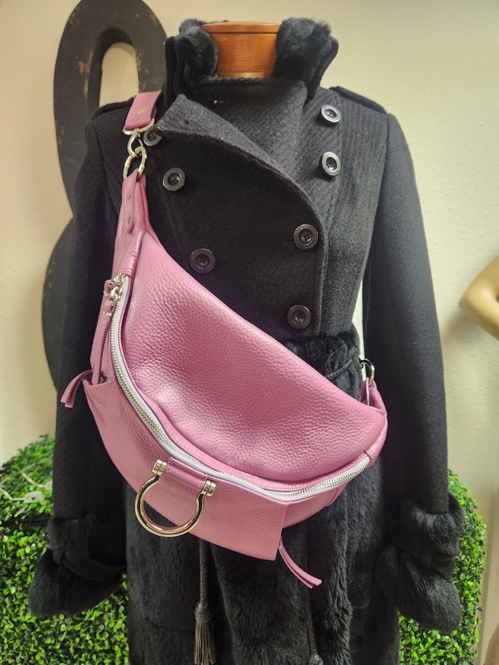 Sapahn Dominique Sling Bag vibrant orchid, lavender, or lilac shade Color